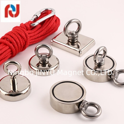 nickel plated neodymium pot magnet with strong pull force