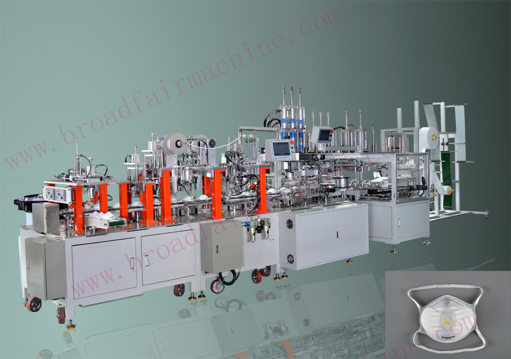 3D Cup Surgical Mask Manufacturing Machine