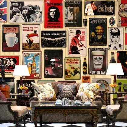 20x30CM Paulaner Beer Paiting Tin Sign Bar Pub Home Wall Decor Retro Metal Art Poster