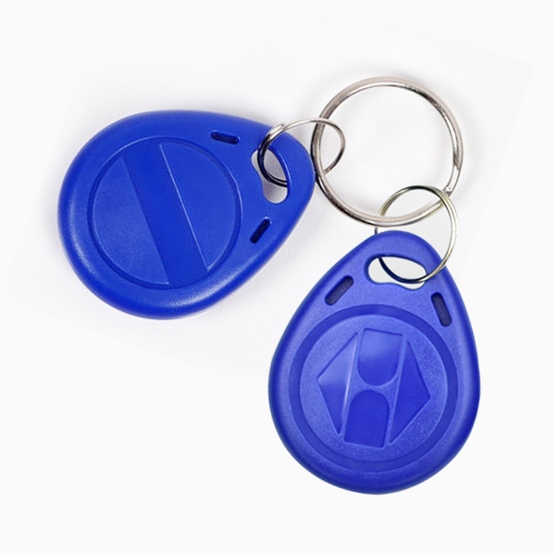 100x White 125KHz RFID EM4100 TK4100 Induction Keyfob Tags For Access Control