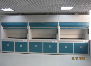 Stainless steel chemistry laboratory fume exhaust hood