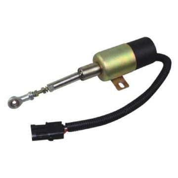 12V or 24V DC QT202A Fuel Engine Stop Solenoid Valve for Yuchai 6112