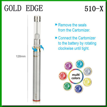 Electronic Cigarette with Colorful Tip, 510-X,