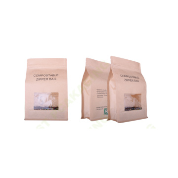 Kraft Paper Biobased Plastics Compostable Green Bags