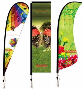 2014 World Cup Outdoor Advertising Flying Flag Banner Pole