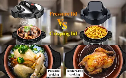Instant Multi-Cooking Appliances: Electric Air Fryer Pressure Cooker