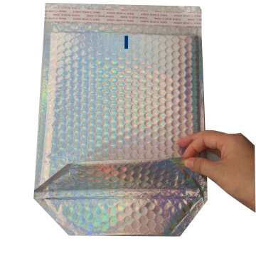 أكياس البريد المطبوعة السفلية المطبوعة Gusset Bubble