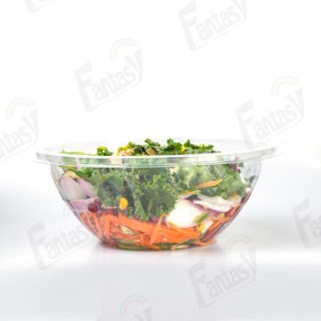 Plastic Food Containers Vegetables Fruit Salad Bowl