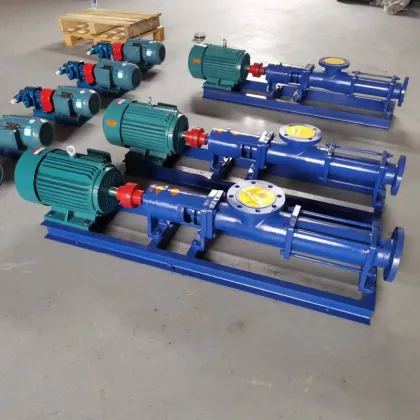 G Type Mono Screw Pump Sewage Pumps Progressive Cavity Pump