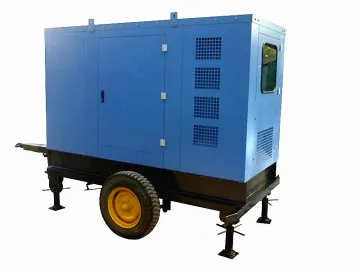180kVA Cummins Trailer Diesel Genset