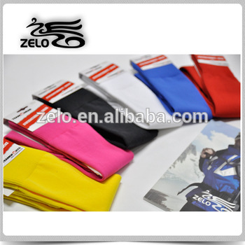 New design polyester mixed long football socks made in china