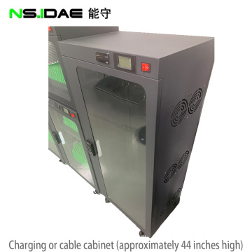 44-inch high charging cabinet