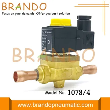 1/2'' 1078/4 ODF Solder 2 Way NC Refrigeration Solenoid Valve