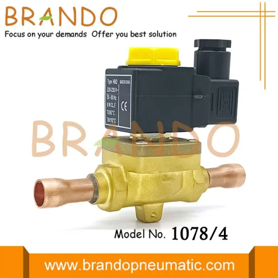 1/2'' 1078/4 ODF Solder 2 Way NC Refrigeration Solenoid Valve