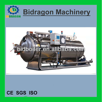 electric heating steam sterilizer for food industry