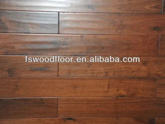 Hand scraped chinese teak wood flooring