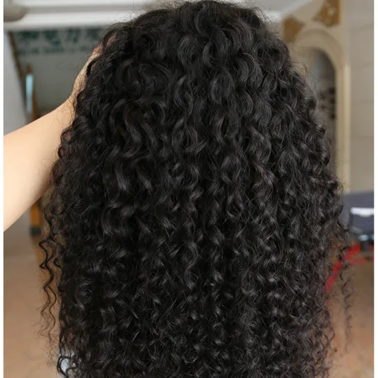 budget friendly wholesale price 360 deep wave lace frontal human hair wig for black women virgin hair HD lace wig with baby hair