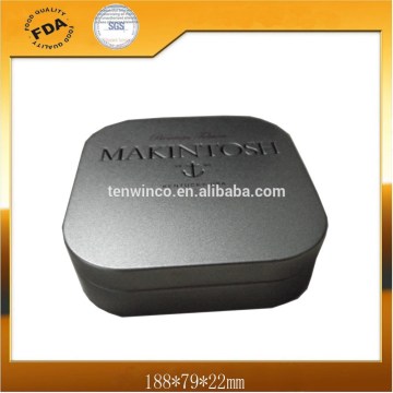 square cigarettes tin packaging flat closing