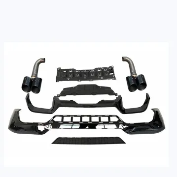 BMW X3 G01/G08 Rear Lip Spoiler and X3M Rear Spoiler with Four Exhaust Tips Modification Guide