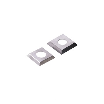 Inserts en carbure réversibles et couteaux de raideur en carbure de tungstène pour outils de travail du bois