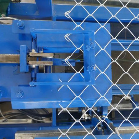 chain link fence machine