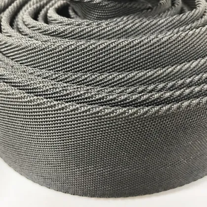 zipper sleeve braided cable management sleeve