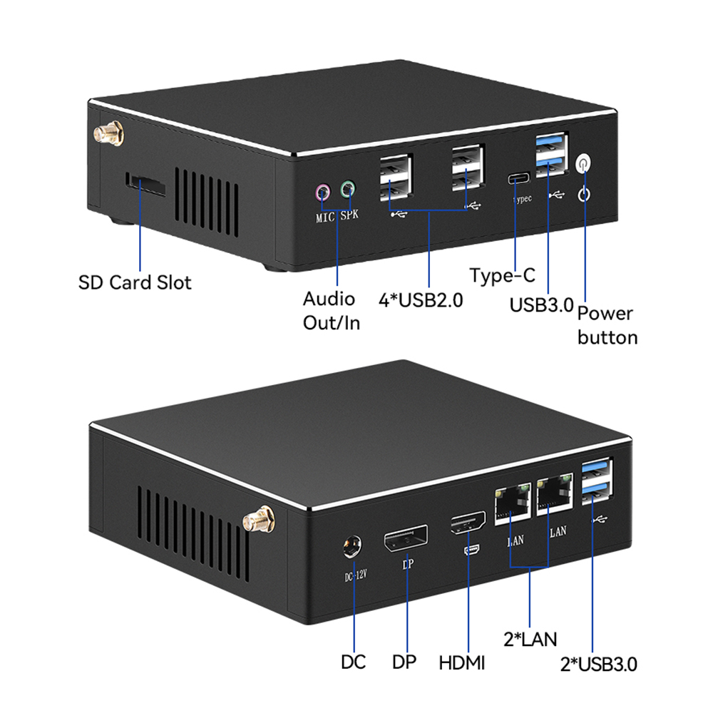 X41Y 2LAN Mini Desktop Computer With DP X41Y 2LAN Mini Desktop Computer With DP