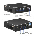 Xcy Dual LAN Dual Screen Display Mini PC