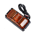 Amber 12v / 24v 1 lov popuse ọkọ samisi filasi ina atupa nla nla