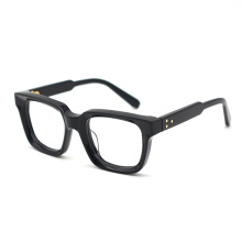 Luxury Thick Acetate Frame Custom Logo Big Thick Frames Optical Eyeglasses Frame Manufactory