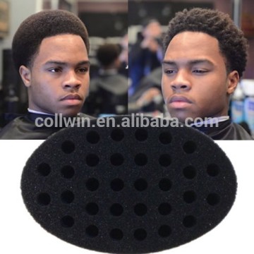 HAIR CURL SPONGE HAIR BRUSH FOR MAGIC TWIST CURLING NATURAL AFRO HAIR
