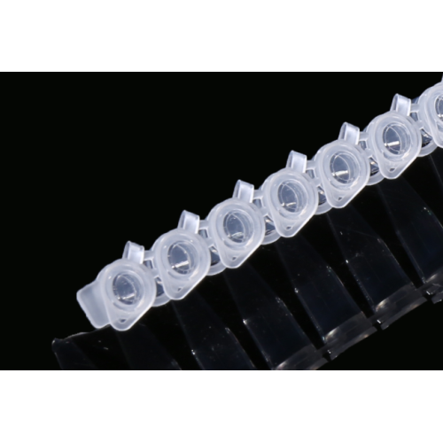 Σωλήνες PCR 8-strip με ατομικά καπάκια