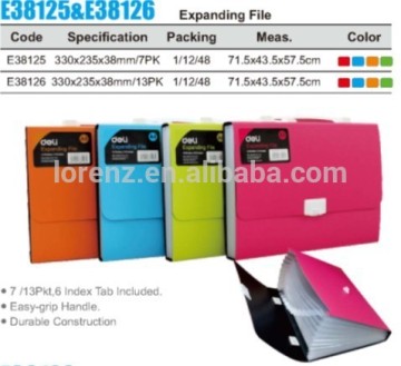 leather file case metal hanger for file folder