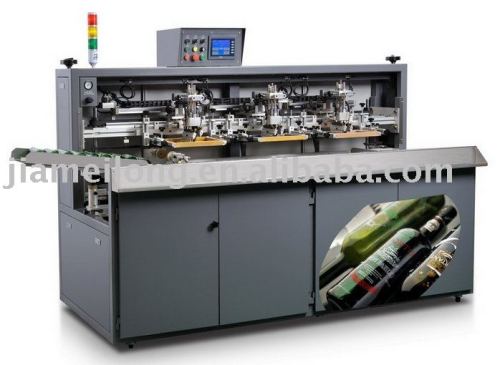 tipple glass bottle screen printing machinery
