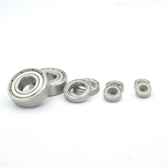 Stainless Steel Miniature Ball Bearings for Fishing Reel Applications: 625, 626 ZZ and 2RS Types