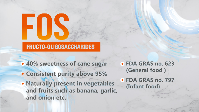 Probiotique / prébiotiques fructooligosaccharides fos poudre