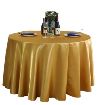 Shiny Gold Wedding Tablecloth
