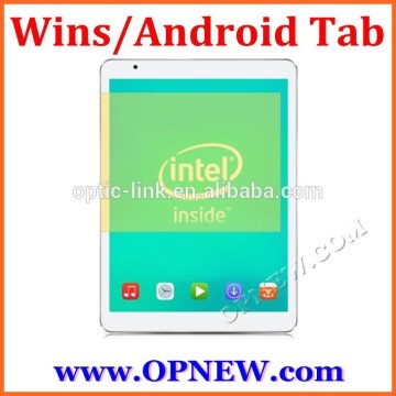 OEM new 10 inch win8 Android 4.4 Quad Core Dual System tablet pc Intel 3735F 64bit processor IPS 1280*800 128GB CPU 1.8G Mhz