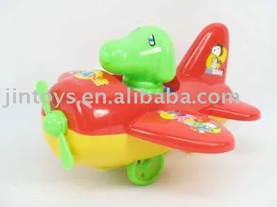 Plastic Toy, Pull Line Plane with Light