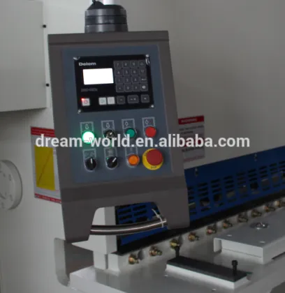 Discount swing beam shearing machine punching and shearing machine from China machine manufacuturer