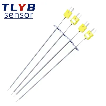 High Temperature Resistant Flange Armored Thermocouple for Vacuum Furnace (DN25)