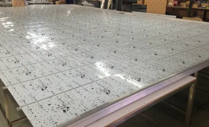 LED flashing screen light box