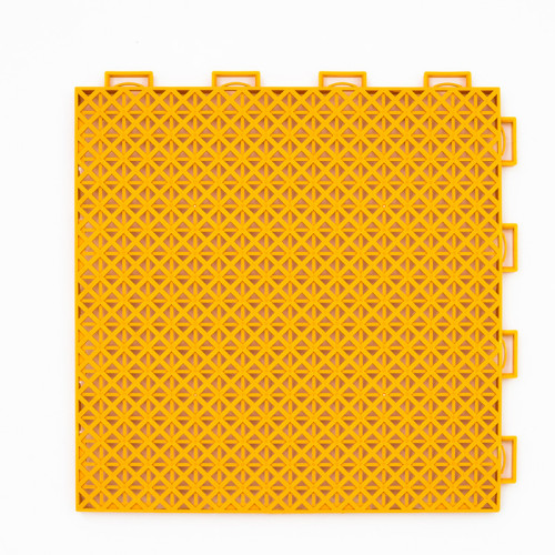 outdoor plastic material modular interlocking tiles floor
