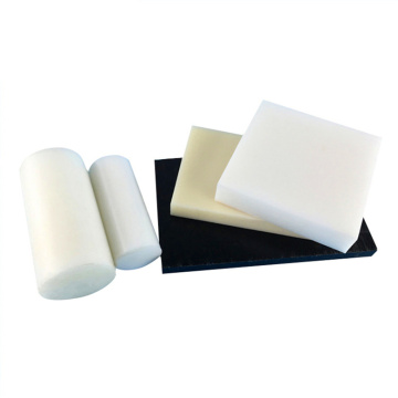 Foglio bianco in materiale plastico POM