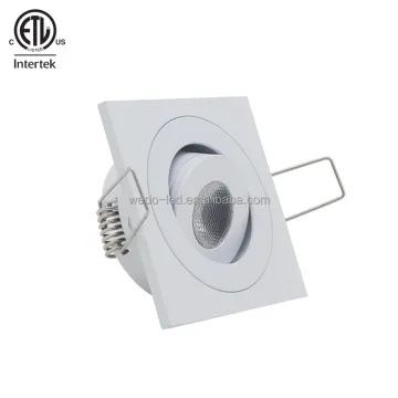 12V 24V DC Indoor 3W LED Recessed Downlight Spot Lights