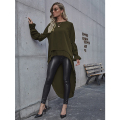 Women&#39;s High Low Asymmetrical Hem Tops