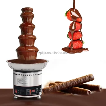 Commercial Home Use Chocolate Waterfall Fountain Machine