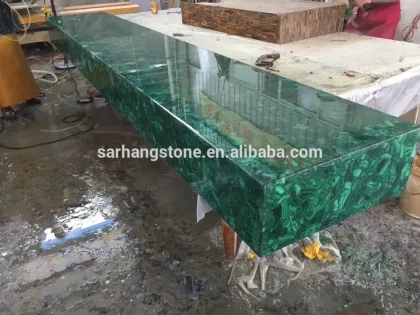 Green Malachite Semiprecioius Slab Green Malachite Slab