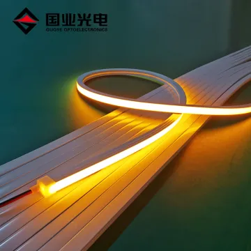 12v 24v IP67 Waterproof Silicone LED Neon Strip Rope Light - Top Emitting 10*10mm