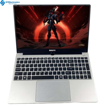 OEM en gros 15,6 pouces i7 bons ordinateurs portables de jeu abordables